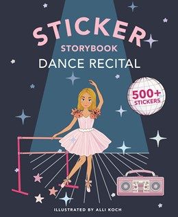 Dance Recital Sticker Storybook