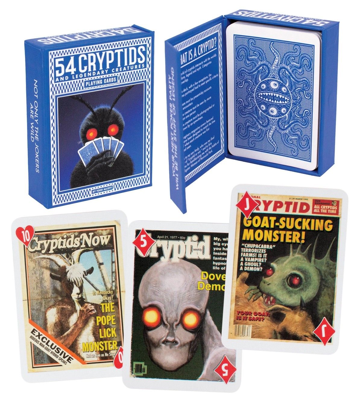 Cryptids And Legandary Creatures Playing Cards