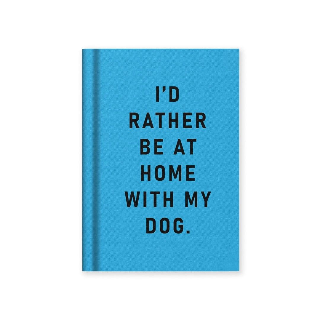 Home With My Dog Mini Notebook