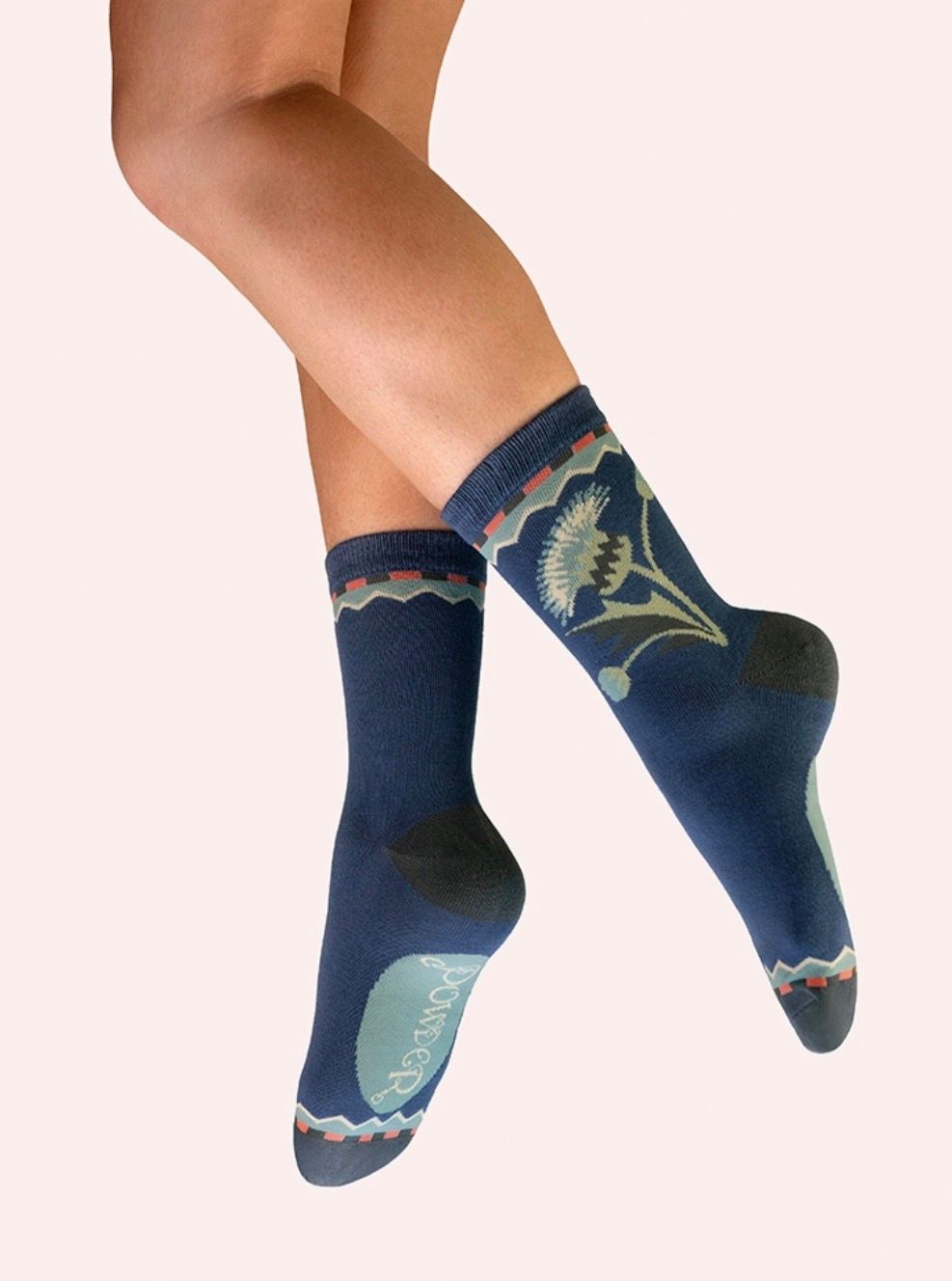 Thistle Ankle Socks