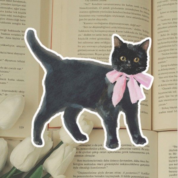 Halloween Black Cat Standing