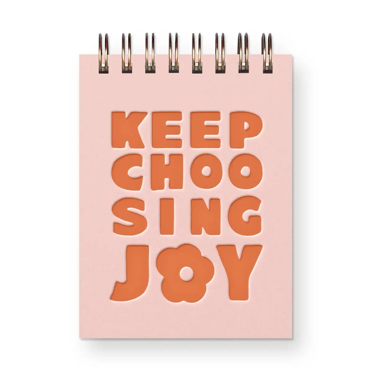 Keep Choosing Joy Quote Mini Jotter Notebook