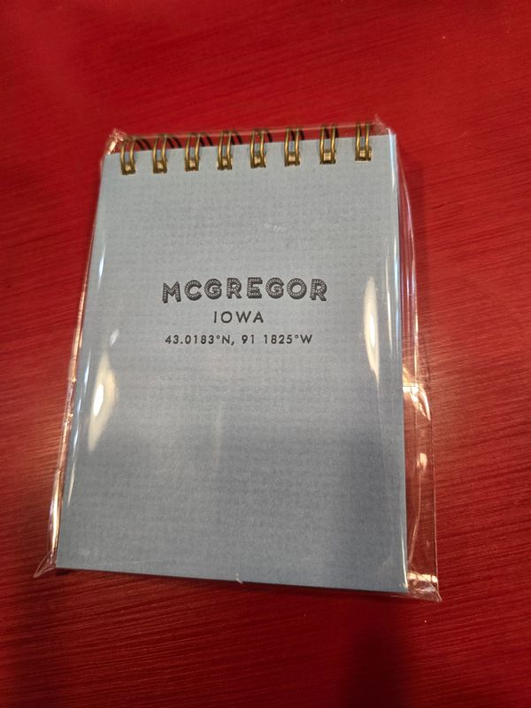 McGregor Mini Jotter Notebook