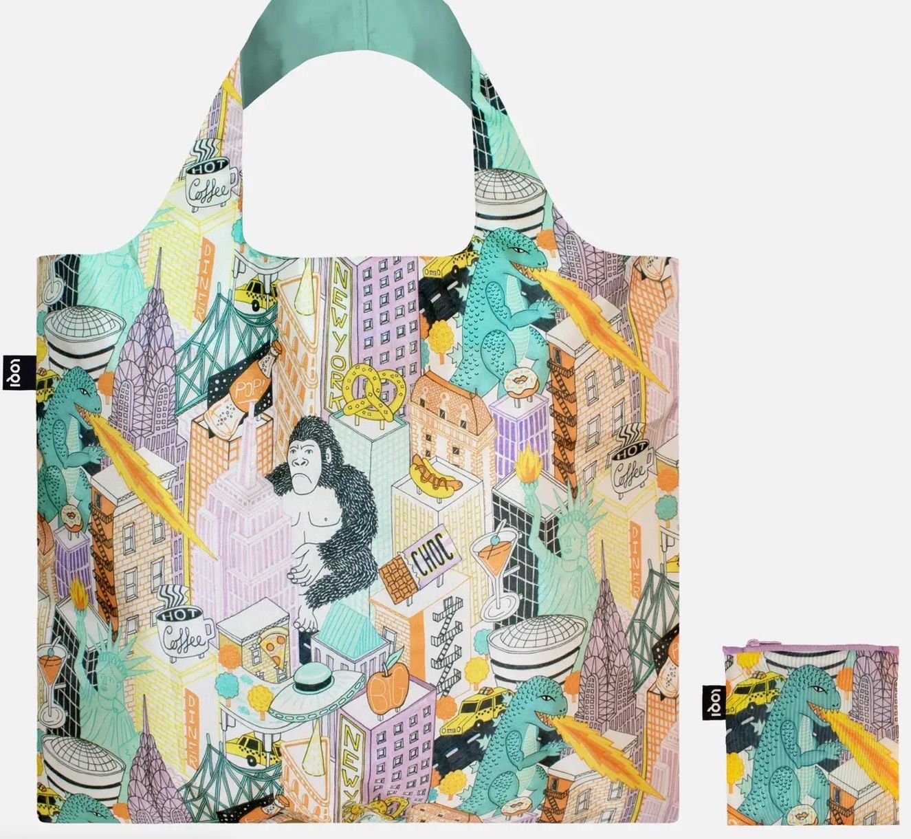 Jacqueline Colley Pop Culture New York Recycled Bag