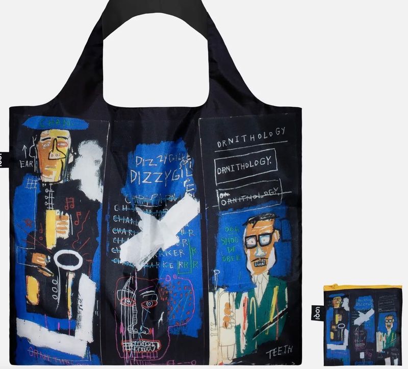 Jean Michel Basquial Horn Players Recycled Bag