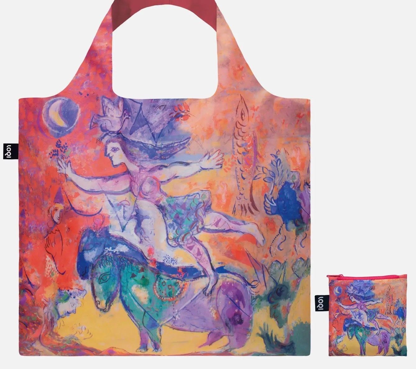 Marc Chagall The Circus Recycled Bag