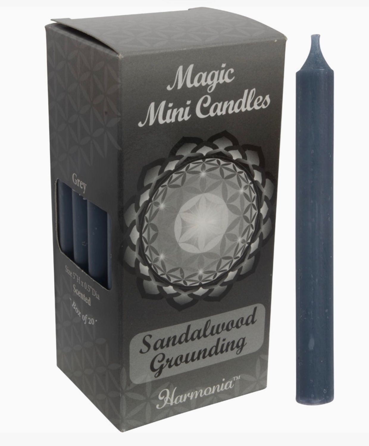 Mini Ritual Candle - Grounding Sandalwood (Pack of 20)
