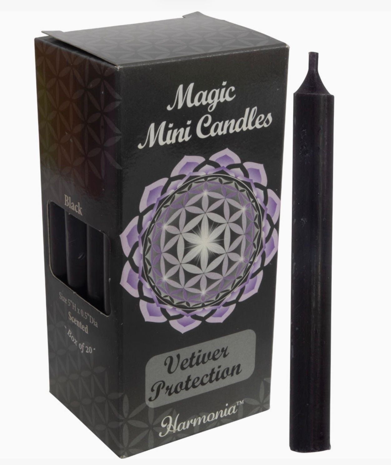 Mini Ritual Candle - Protection Vetiver (Pack of 20)