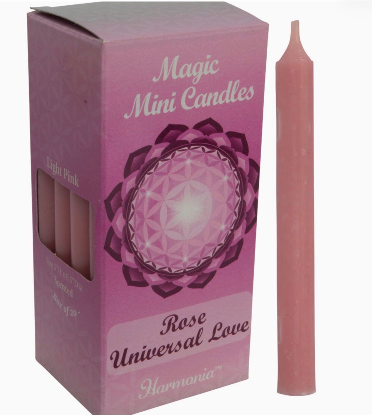 Mini Ritual Candle - Universal Love Rose (Pack of 20)