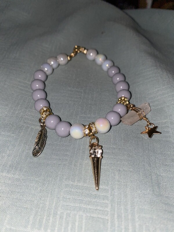 Light Purple Lightening Power Bracelet