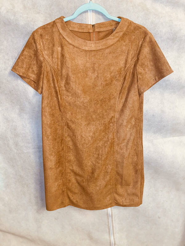 Pur-Suede Mini Dress