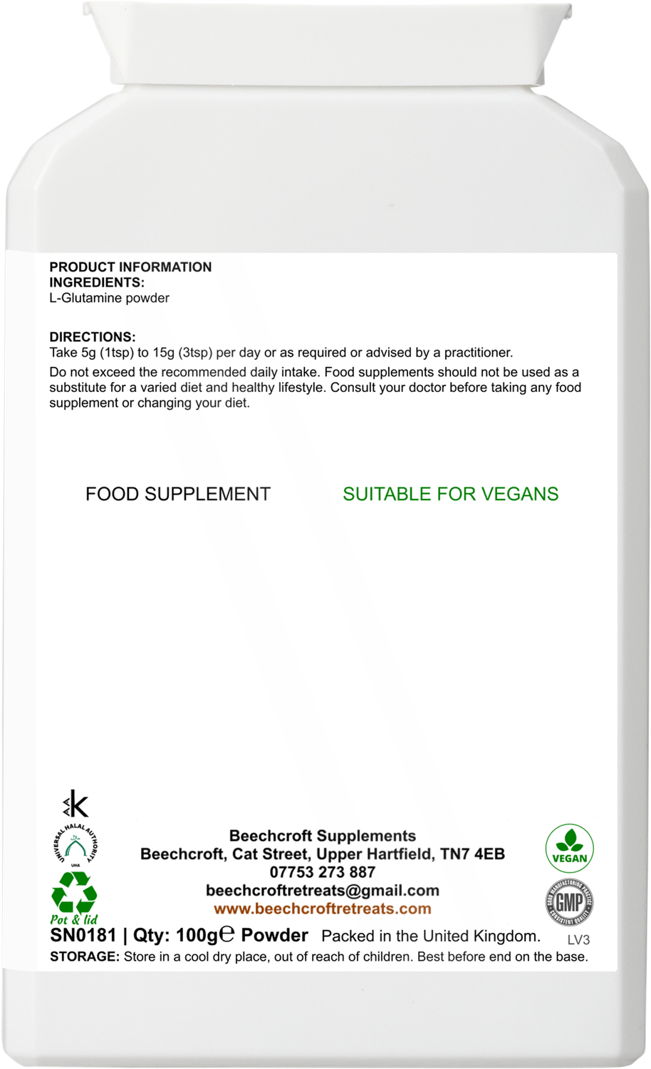 L-Glutamine Powder