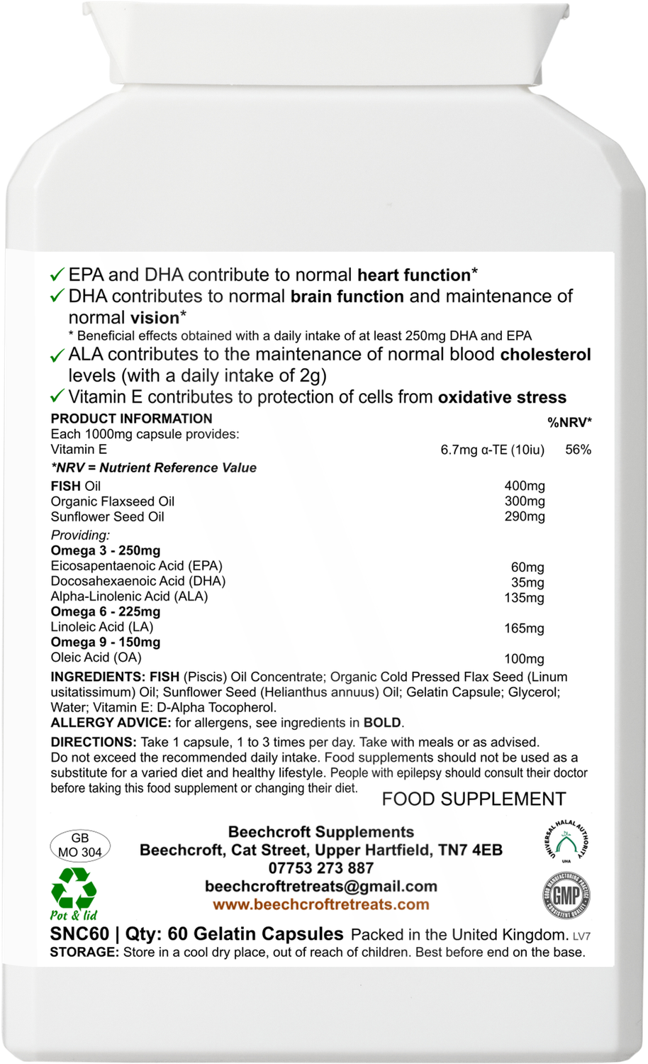 Omega 369 Oils