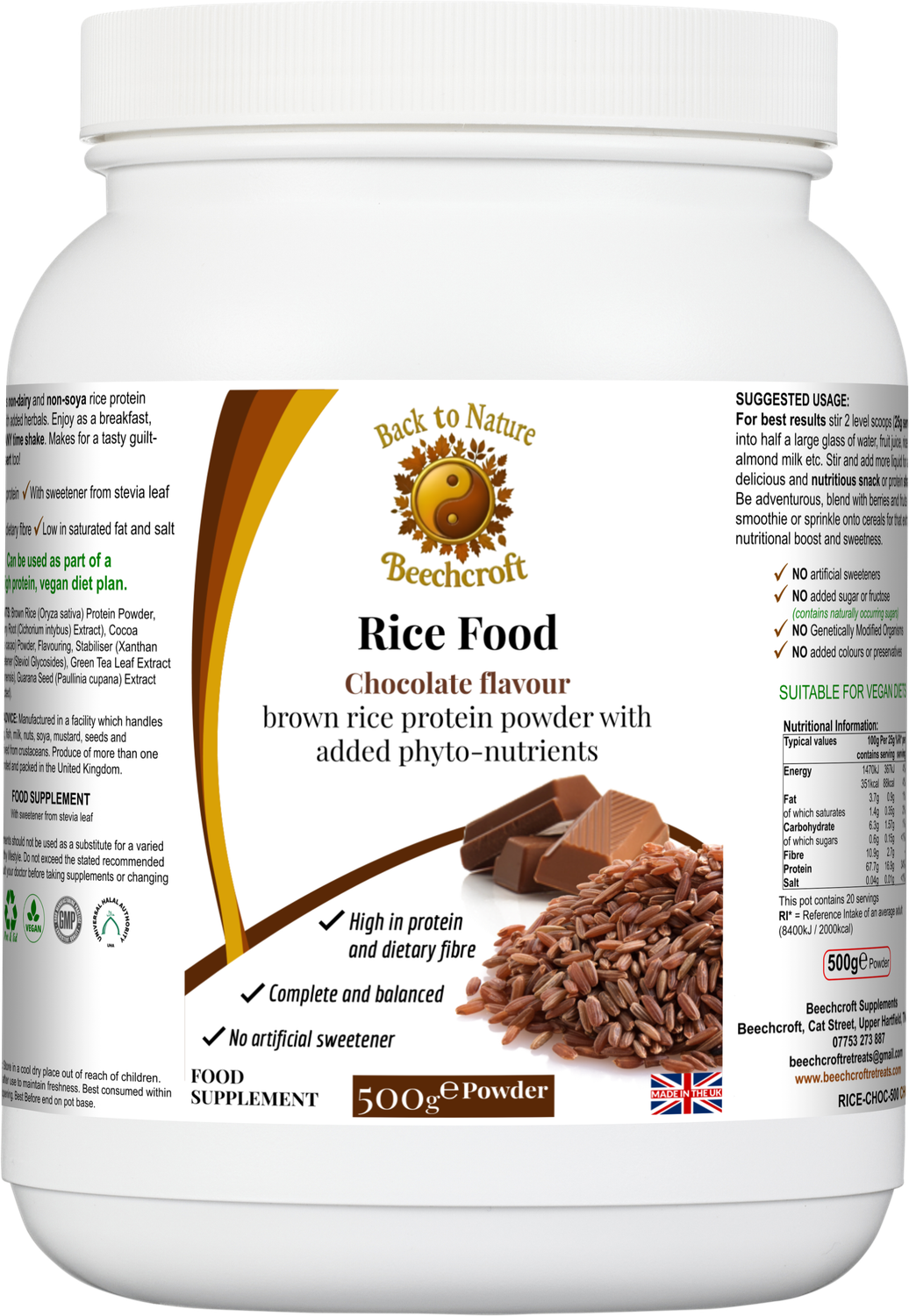 Rice Food (Chocolate)