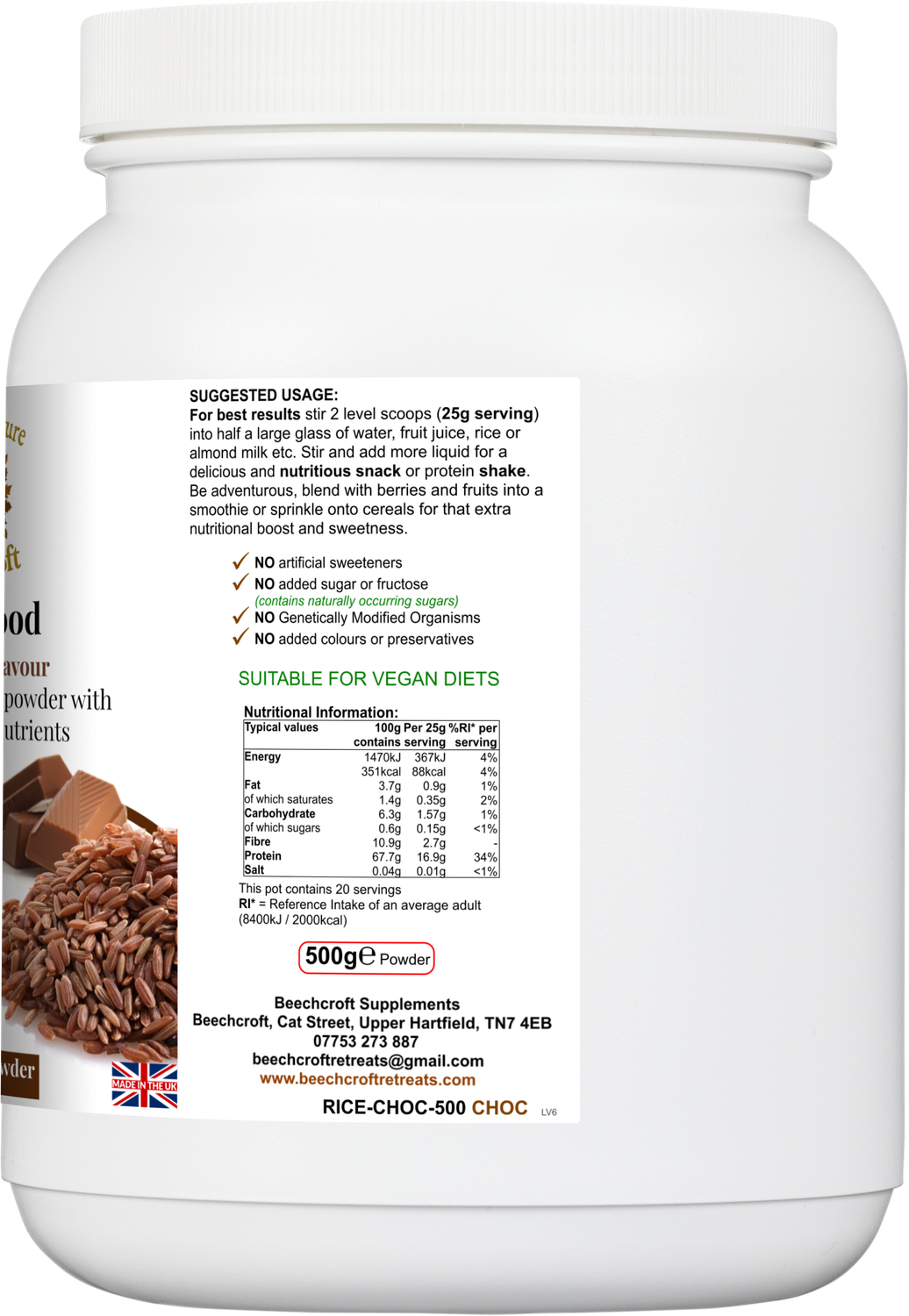 Rice Food (Chocolate)