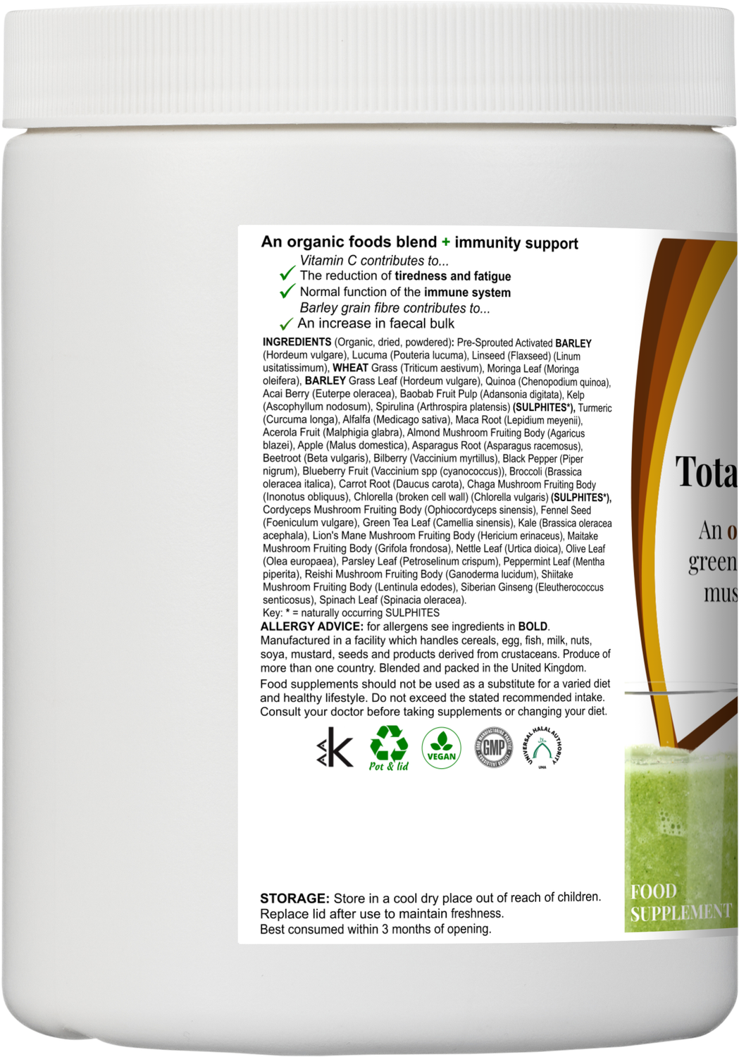 Total Green Nourish (organic)