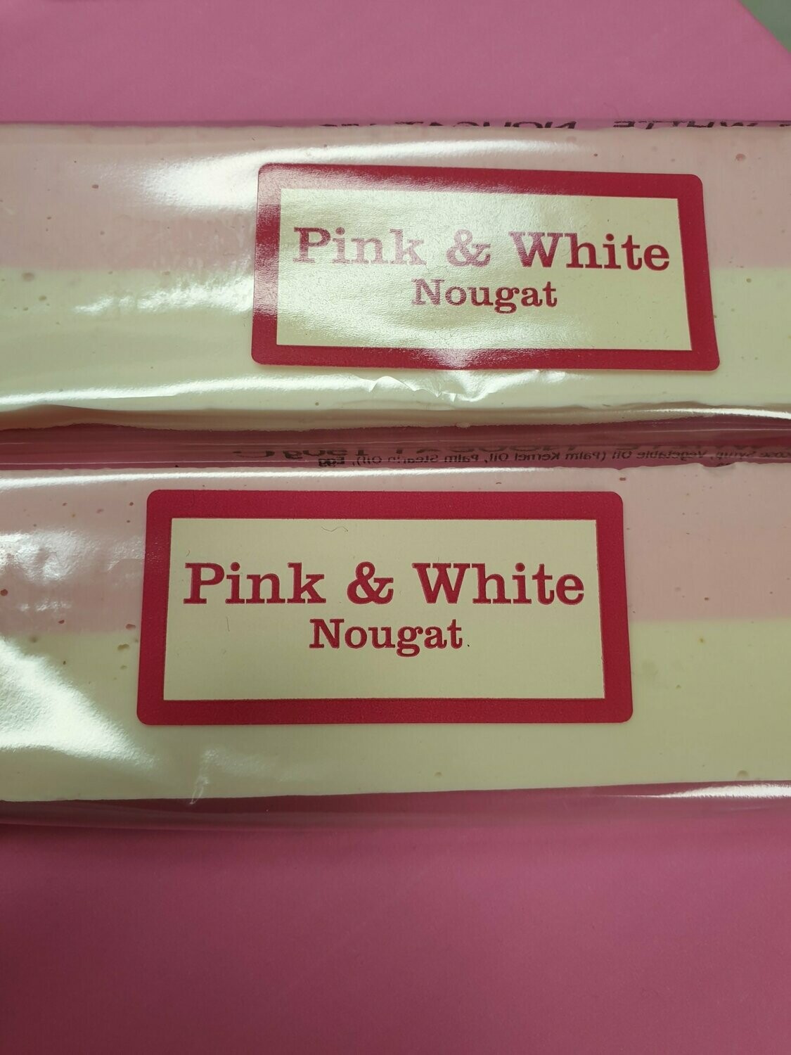 Pink & White Nougat