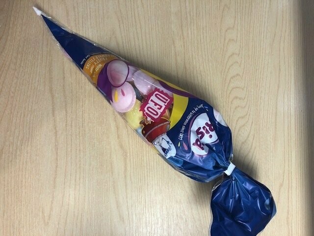Flying Saucers (cone bag)