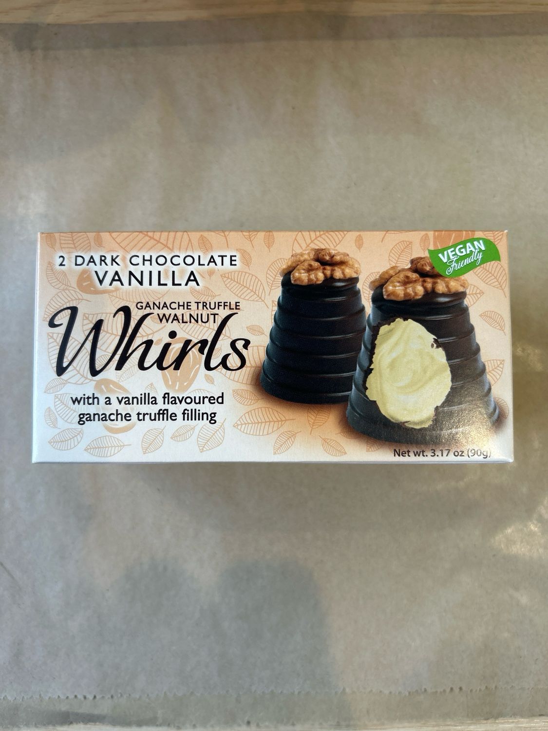 Milk Chocolate Vanilla Whirls