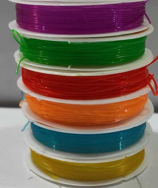 Triple Fish Fishing Line different colors , 1 mm