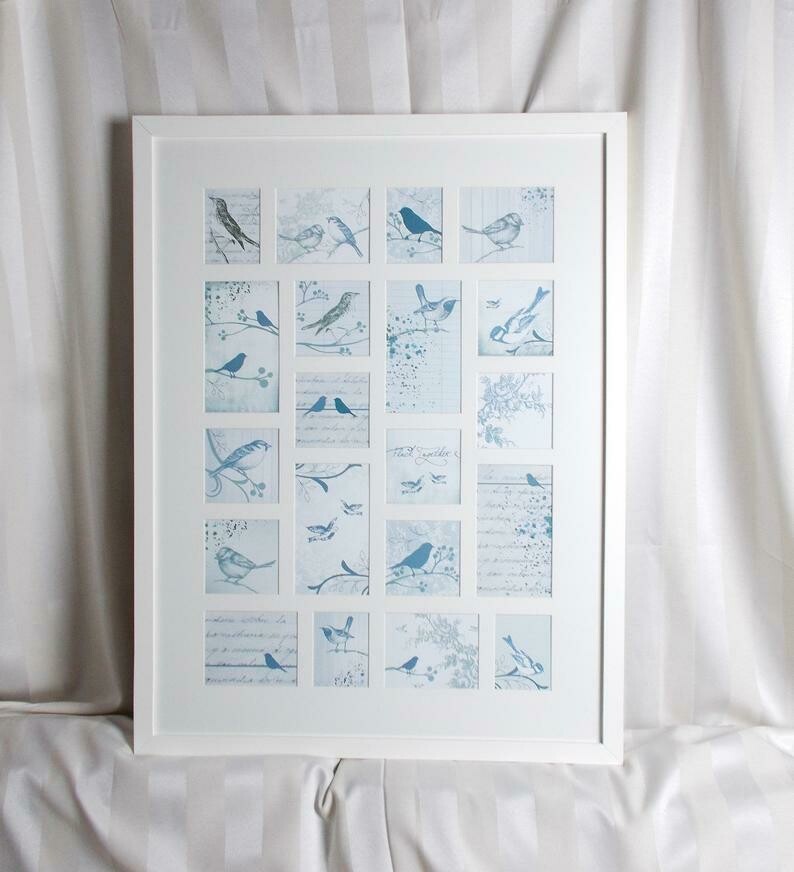 Bild Vogel Motive, Wohndeko, Wandbild