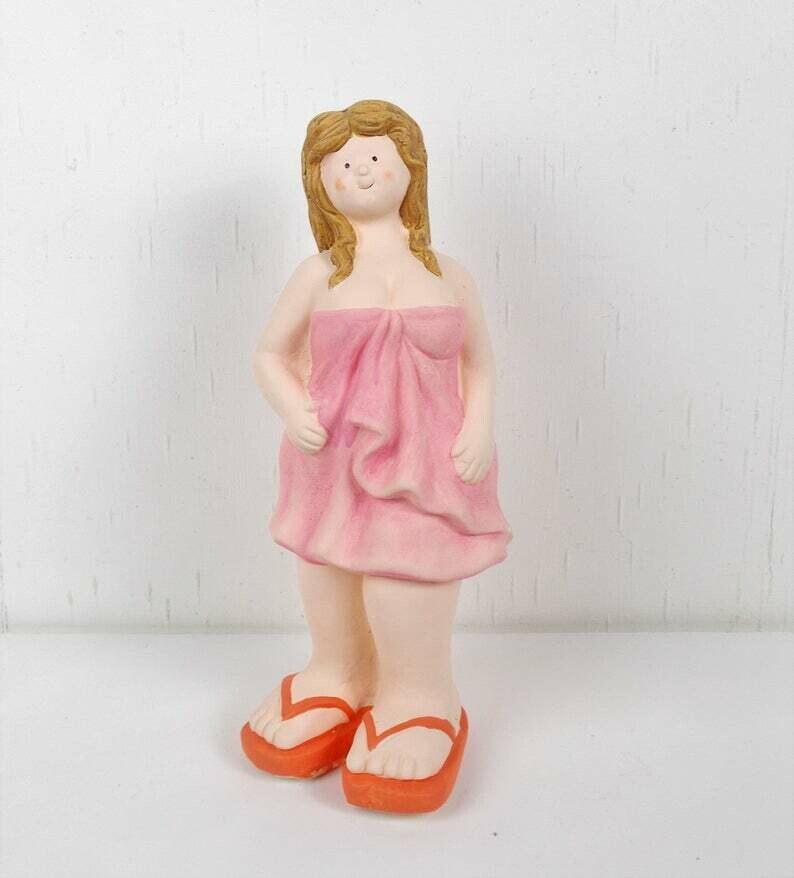 Deko Figur Badenixe, Sommerdeko