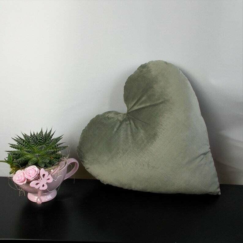 Kissen in Herzform,Sofa Kissen,Wohn Deko,