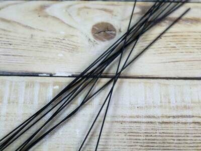 Steckdraht, stark, Stützdraht, blau geglüht, 30 Stück, Stückpreis 30 Cent, Bastelbedarf