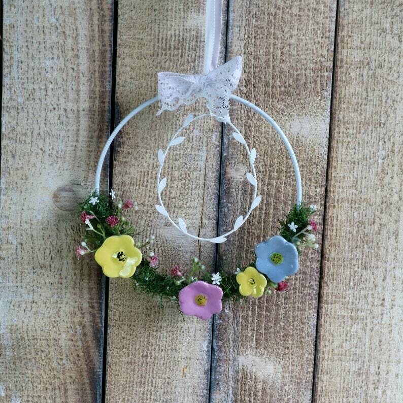 Fensterdeko Ostern, Osterkranz
