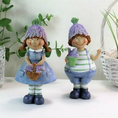 Dekofigur, 2er Set, groß, Stückpreis 11,95 Euro, Floristikdeko