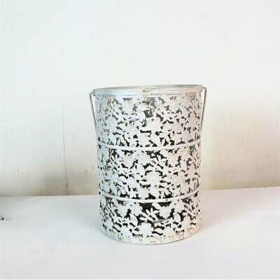 Tischdeko Windlicht Landhaus Stil, groß, edel