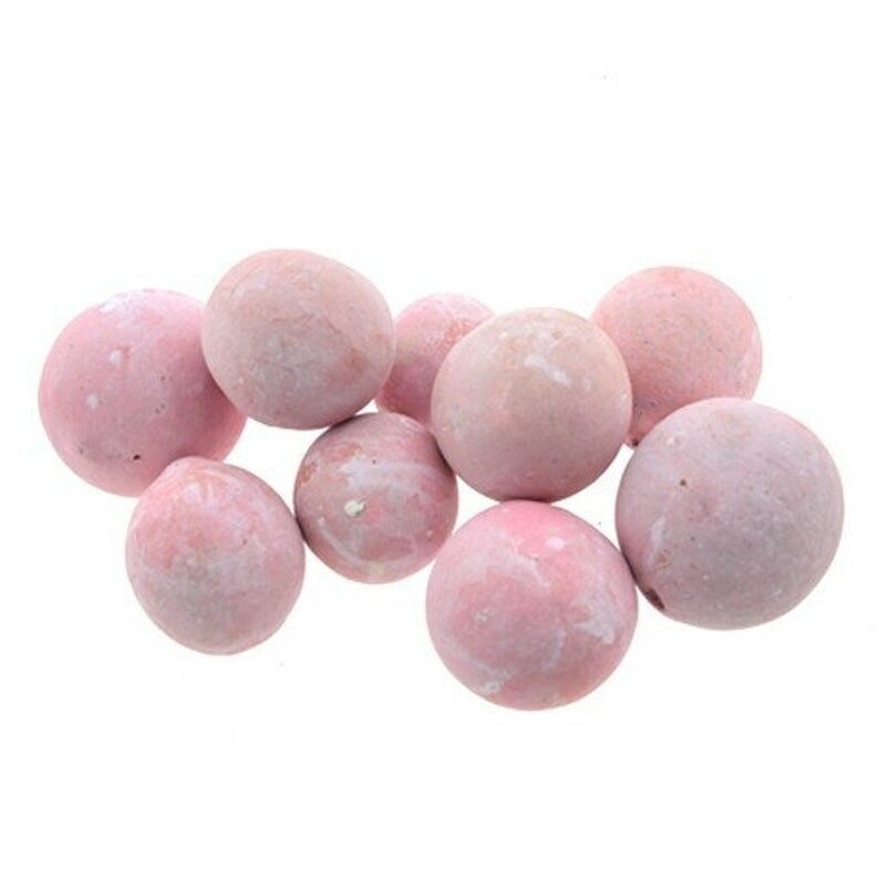 Bellani Bälle, Trockenblumendeko rosa 10 Stück Stückreis 80 Cent