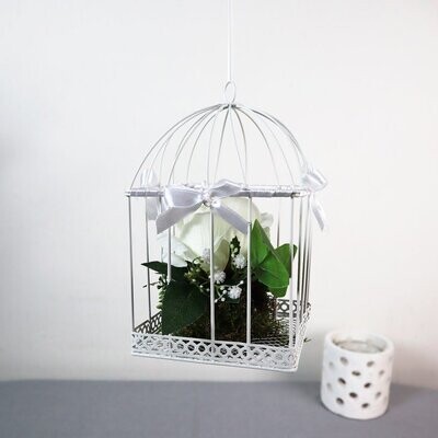 Hängedekoration Vogelkäfig Frühlingsdeko
