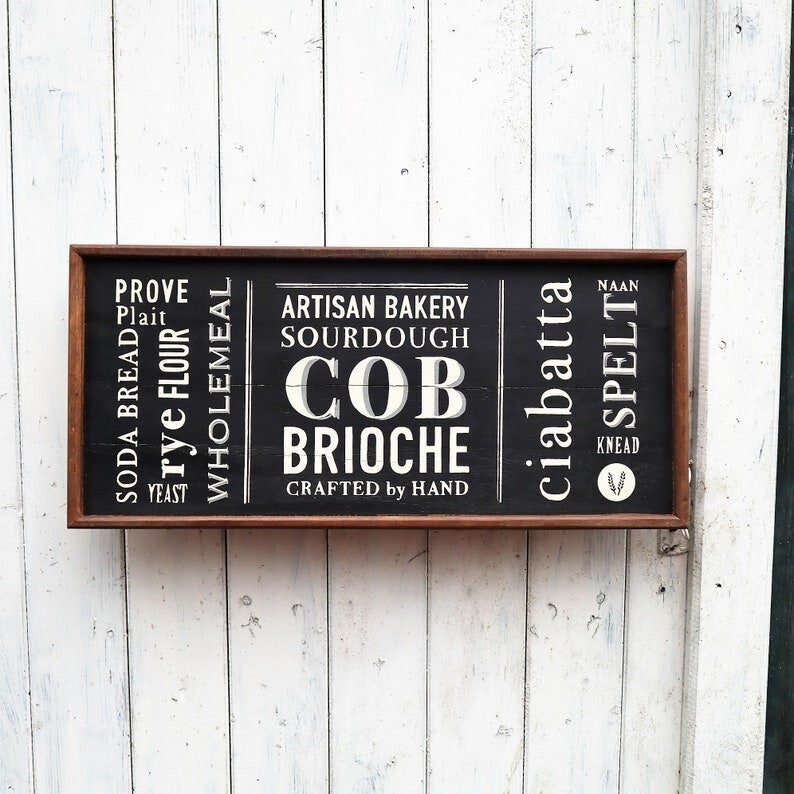 Schild Farmhouse Stil Holzschild Dekoration
