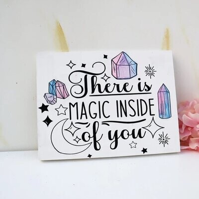 Deko Schild "Magic" Wand Deko