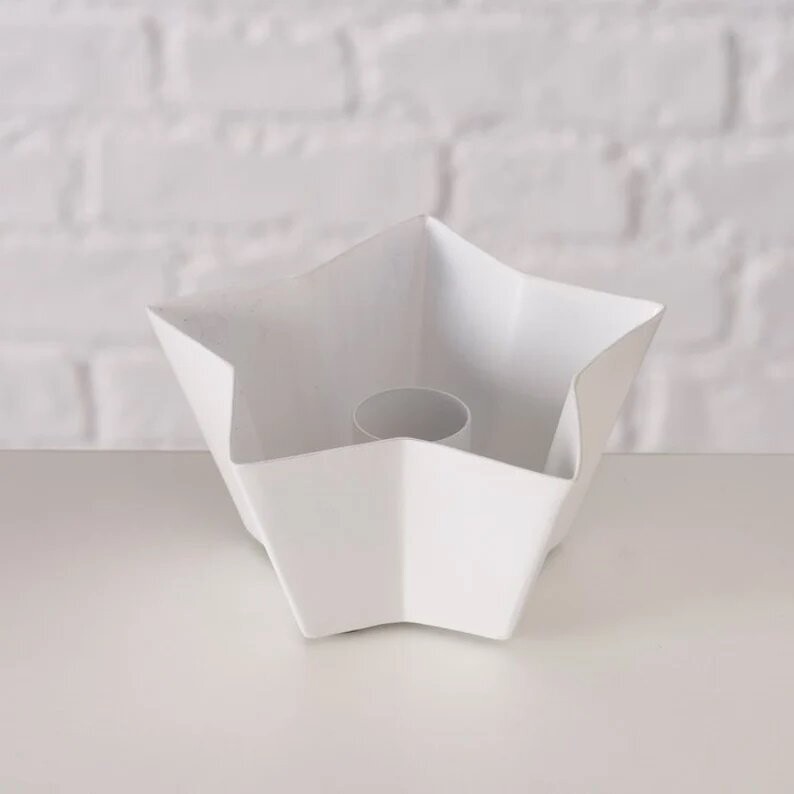 Weihnachtsdeko Kerzenhalter Stern