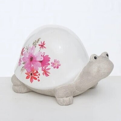 Schildkröte 2 Varianten Dekofigur Muster 1