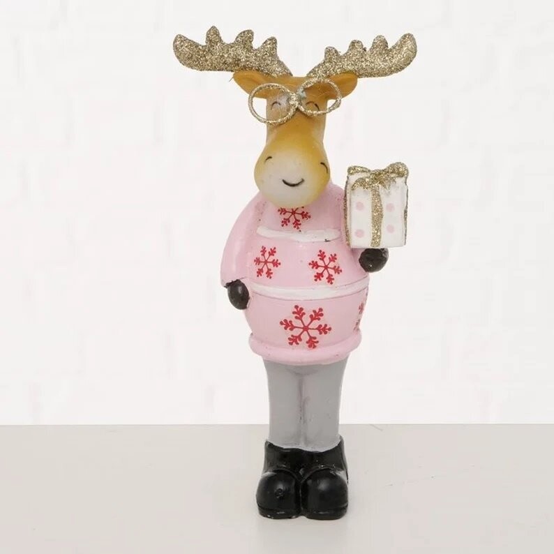 Weihnachtsdeko Herr Rentier