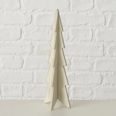 Tannenbaum aus Holz wollweiß groß Stecksystem Tannenbaum aus Holz wollweiß groß Stecksystem