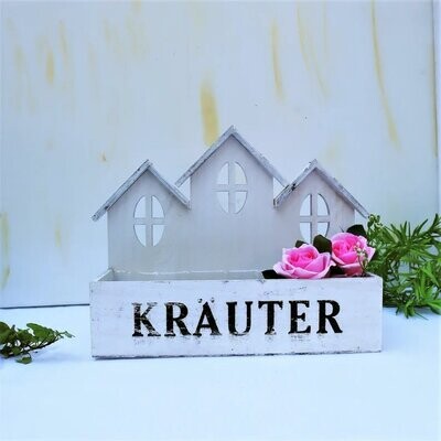 Holzkiste Kräuterkiste Küchenkräuter