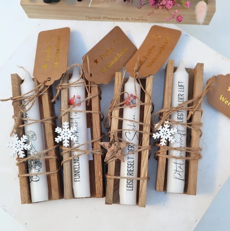 Geschenk Set Weihnachten Kerzengeschenk
KUSCHELLICHT WICHTEL