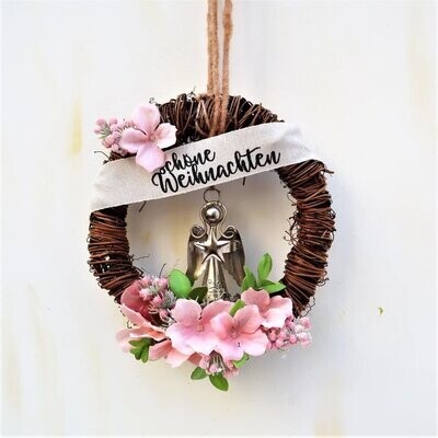 Türkranz Weihnachten Advent mit Engel Türkranz Weihnachten Advent mit Engel