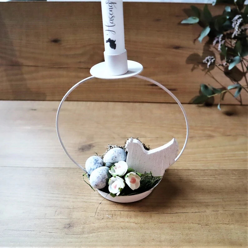 Frühlingsdeko Tischdeko Ostern klein