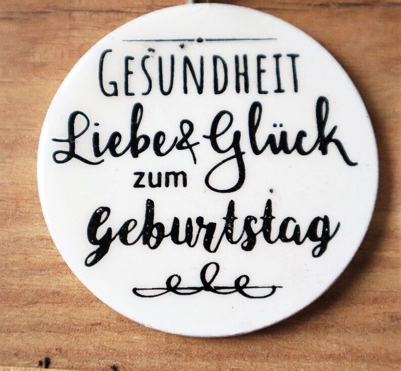 Geschenkanhänger Geburtstag
GESUNDHEIT