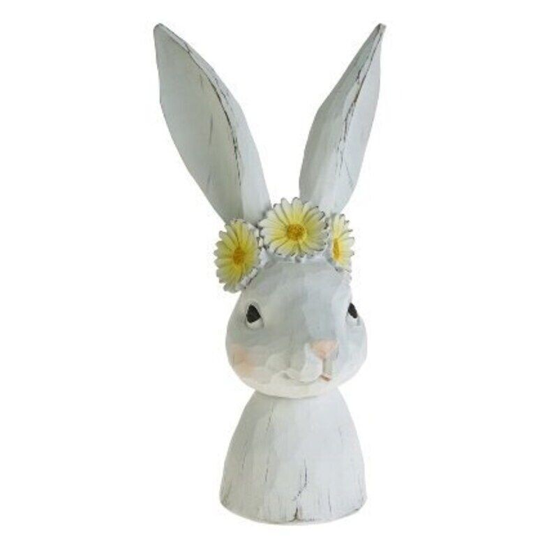 Osterdeko Osterhase Büste Kopf