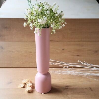 Tischdeko Vase rosa