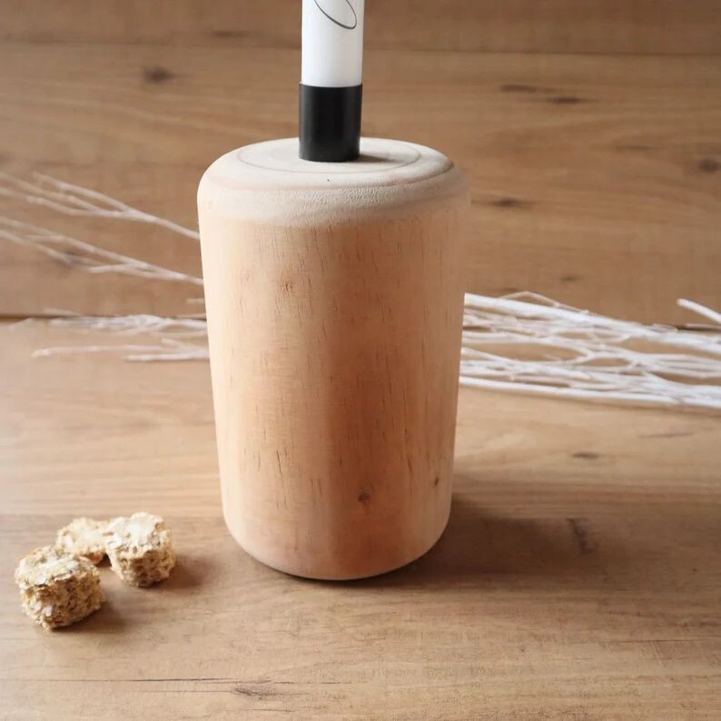 Kerzenleuchter Holz rustikal