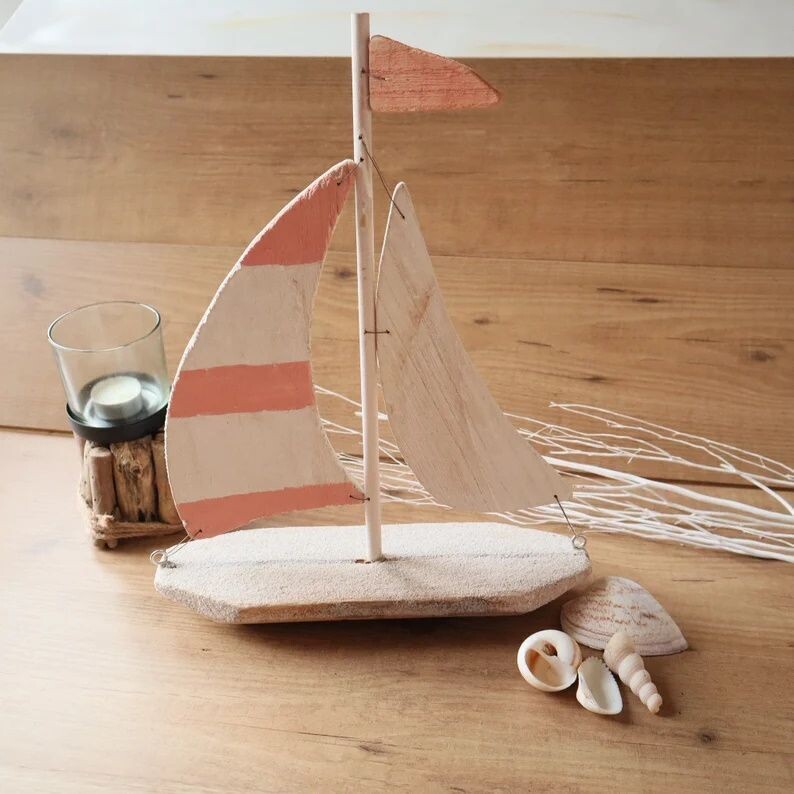 Holz Schiff groß