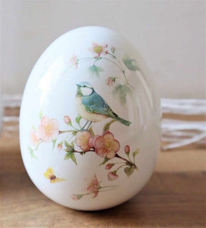 Frühlingsdeko Osterei VOGEL