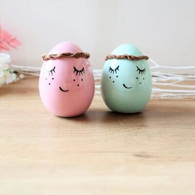 Frühlingsdeko Osterei ROSA Frühlingsdeko Osterei ROSA